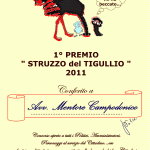 Il "Premio Struzzo" conferito al Sindaco Mentore Campodonico